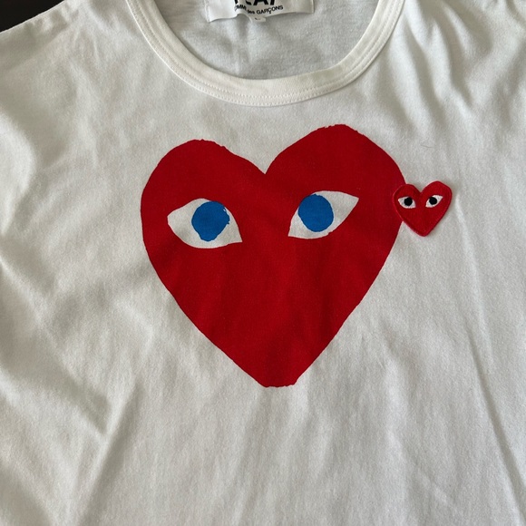 Men’s PLAY Comme des Garçons t-shirt - Picture 2 of 2